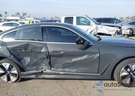 2024 BMW I4 Edrive35 z USA, uszkodzony, nr VIN WBY43AW01RFS99206